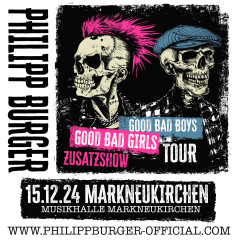 PHILIPP BURGER & Band - 15.12.24 - MARKNEUKIRCHEN Musikhalle Markneukirchen